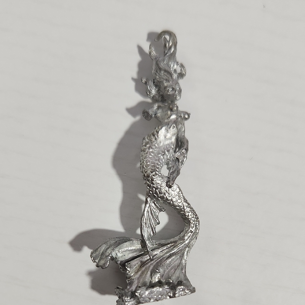 Pewter Mermaid Pendant